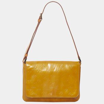 lv麻将包, [二手商品] Louis Vuitton | Louis Vuitton Yellow Vernis Thompson Street商品图片 5.6折