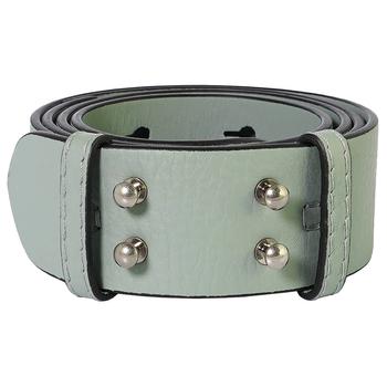 推荐Burberry The Medium Ladies Belt Bag Grainy Leather Belt-Grey Blue商品