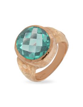 商品Torrini | Stefy - 绿色椭圆形紫水晶宝石18K玫瑰金戒指,商家Forzieri,价格¥19109图片
