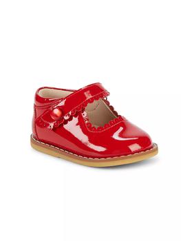 商品Elephantito | Kid's Scallop Patent Leather Mary Jane Flats,商家Saks Fifth Avenue,价格¥499图片
