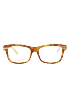 Gucci | 52mm Novelty Square Optical Glasses 4.4折