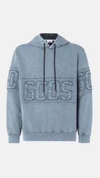 GCDS | Sudadera GCDS con capucha reteñida商品图片,