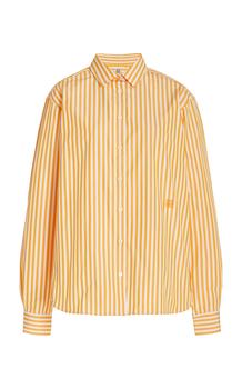 商品Totême | Toteme - Women's Striped Cotton Shirt - Stripe - EU 36 - Moda Operandi,商家Moda Operandi,价格¥1086图片