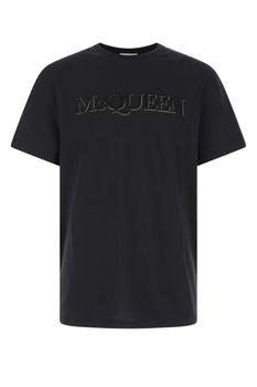 推荐Alexander McQueen Logo Printed Crewneck T-Shirt商品