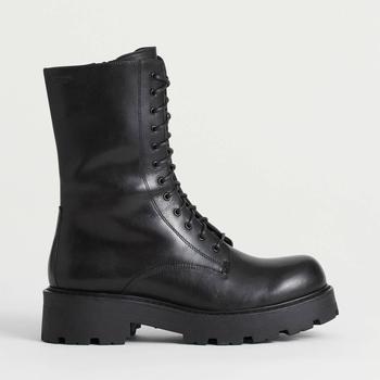 推荐Vagabond Women's Cosmo 2.0 Leather Lace Up Boots - Black商品