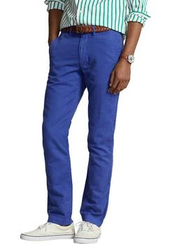 Ralph Lauren | Ralph Lauren Classic Fit Linen Blend Pants,商家Belk,价格¥315