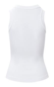 推荐Brandon Maxwell - Women's The Jane Cotton Tank Top - White - XS - Moda Operandi商品