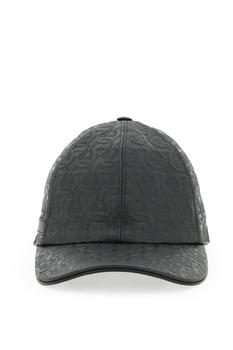 春装菲拉格慕, Salvatore Ferragamo | EMBOSSED LEATHER BASEBALL CAP商品图片 