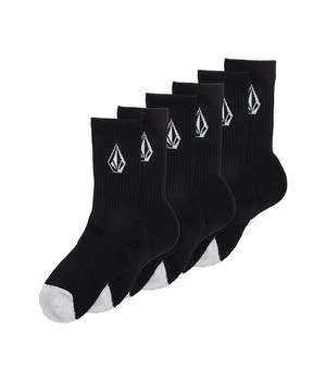 Volcom | Full Stone Socks 3-Pack (Little Kids/Big Kids),商家Zappos,价格¥97