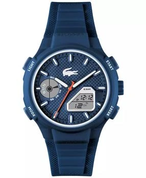 Lacoste | Men's LC33 Blue Silicone Strap Watch 45mm,商家Macy's,价格¥593