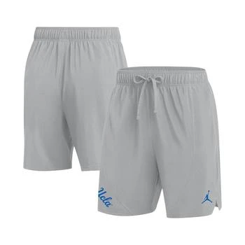 Jordan | Men's Gray UCLA Bruins Performance Practice Shorts,商家Macy's,价格¥261