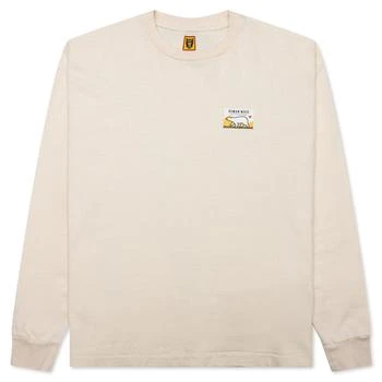 Human Made | Wool Blended L/S T-Shirt - White 独家减免邮费