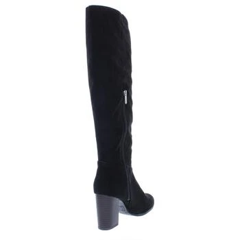 推荐Womens Padded Insole Block Heel Knee-High Boots商品