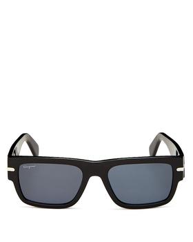 Salvatore Ferragamo | Men's Flat Top Sunglasses, 54mm商品图片,独家减免邮费
