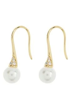 Nordstrom | CZ & Imitation Pearl Earrings,商家Nordstrom Rack,价格¥84