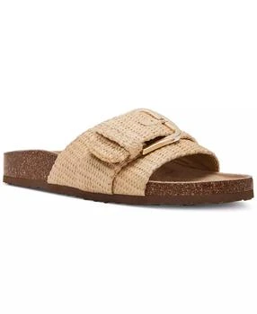 Madden Girl | Becca Buckled Footbed Slide Sandals,商家Macy's,价格¥252