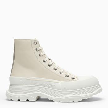 推荐Tread Slick boot in vanilla-coloured leather商品