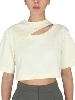 Alexander McQueen | Alexander McQueen Cut-Out Detailed T-Shirt 4.7折