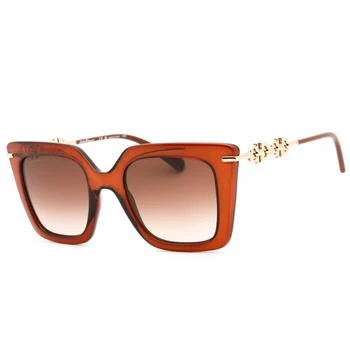 推荐Salvatore Ferragamo Women's Sunglasses - Transparent Brown Acetate Frame | SF1041S 232商品