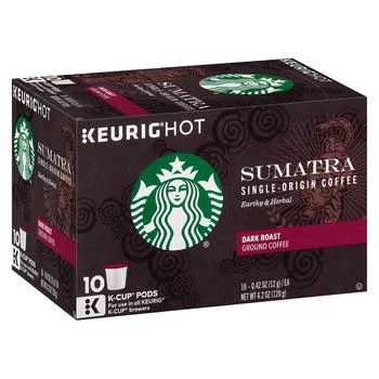 Starbucks | 星巴克 K-Cups Sumatra Dark,商家Walgreens,价格¥74