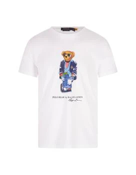 推荐Polo Ralph Lauren Bear Printed Crewneck T-Shirt商品