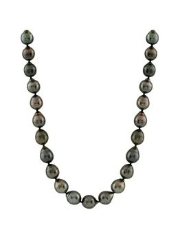推荐14k White Gold  8-11mm Pearl Necklace商品