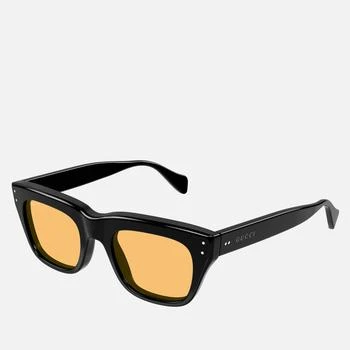 推荐Gucci Rectangular Acetate Sunglasses商品