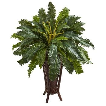 NEARLY NATURAL | Marginatum Artificial Plant in Stand Planter,商家Macy's,价格�¥1569