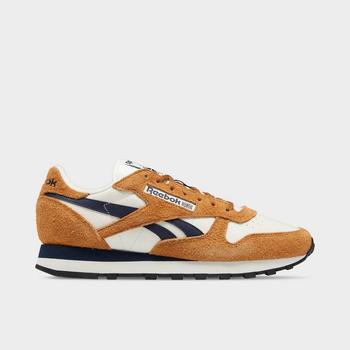 Reebok | Men's Reebok Classic Leather Casual Shoes商品图片,7折, 满$100减$10, 满减