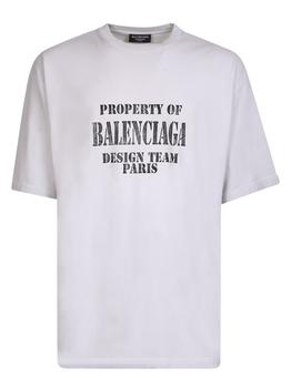 Balenciaga | BALENCIAGA PROPERTY T-SHIRT BY BALENCIAGA. THIS SHIRT COMES OUT OF THE BASIC SCHEMES, GIVING LIFE TO AN URBAN STYLE GARMENT商品图片,7.4折