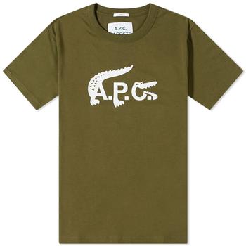 product A.P.C. x Lacoste Large Logo Tee image