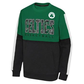 推荐Outerstuff Celtics Strong Side Pullover Sweatshirt - Boys' Grade School商品