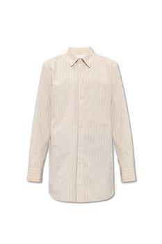 Jil Sander | Jil Sander Striped Long-Sleeved Shirt商品图片,8.6折