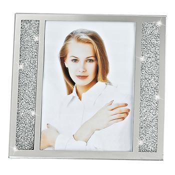 商品Badash Crystal | Lucerne Crystallized 5 x 7 Inch Picture Frame,商家Macy's,价格¥716图片