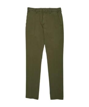 推荐ZEGNA 男士绿色棉质休闲裤 VS108-Z357-V07商品