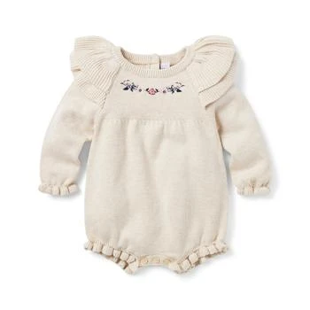 Janie and Jack | Embroidered Sweater Bubble (Infant) 