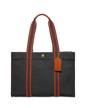 coach托特包, Coach | Spin Logo Print Canvas Tote商品图片 独家减免邮费
