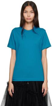 Comme des Garcons | Blue Printed T-Shirt商品图片,独家减免邮费