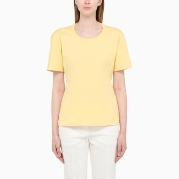 推荐Yellow t-shirt with shoulder pads商品