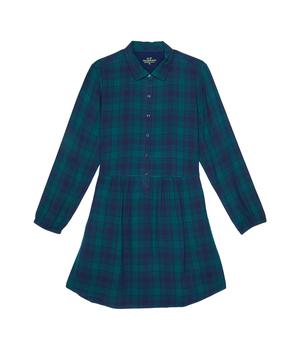 Vineyard Vines是什么牌子, Vineyard Vines | Gingham Shirtdress (Toddler/Little Kids/Big Kids)商品图片 5折