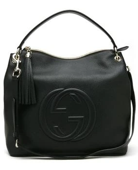 推荐Gucci Soho Black Tassel Leather Women's Shoulder Bag 536194 A7M0G 1000商品