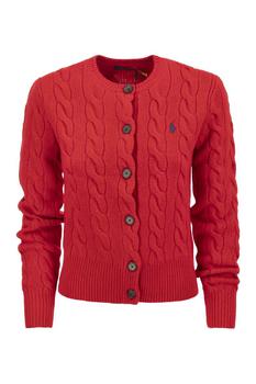 美国拉夫劳伦毛衣, Ralph Lauren | POLO RALPH LAUREN Wool and Cashmere Cardigan商品图片 6.6折