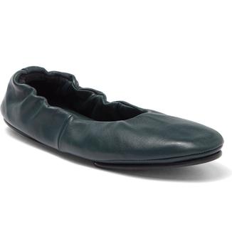 推荐Mira Leather Ballet Flat商品