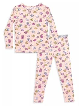 Bellabu Bear | Baby Girl's, Little Girl's & Girl's Candy Hearts Pajamas Set,商家Saks Fifth Avenue,价格¥291