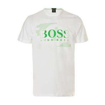 Hugo Boss | Hugo Boss 雨果博斯 男士米白色棉质短袖T恤 TEE1-50383429-100商品图片,独家减免邮费