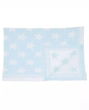 Baby Mode Signature | Baby Boys Reversible Stars Knit Blanket,商家Macy's,价格¥294