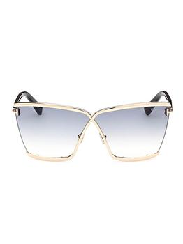 Tom Ford | Elle 71MM Square Sunglasses商品图片,