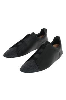 zegna鞋真假, Zegna | Ermenegildo Zegna Men's  Black Other Materials Sneakers商品图片 