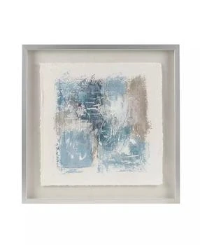 Madison Park | Single Piece Ashlar Glass Framed Hand Painted Rice Paper Abstract, 25.5" x 25.5",商家Macy's,价格¥1833