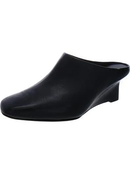 Vince | Benita Womens Leather Slip On Wedge Heels,商家Premium Outlets,价格¥804
